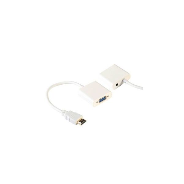 Ultra-Link HDMI to VGA Converter with Audio (HD 1080P)
