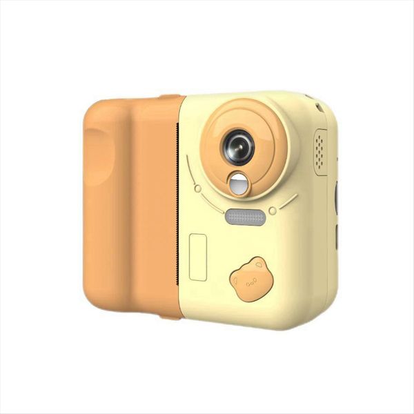 Kids Instant Print Camera 1080P Hd Digital Camera Yellow