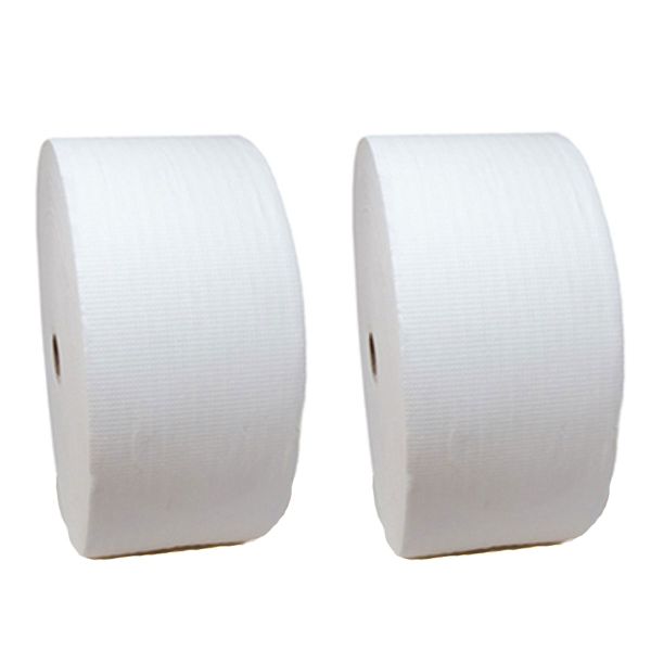 Multipurpose Paper Garage Roll Premium Wipe Refill for Floor Stand - 2 Pack