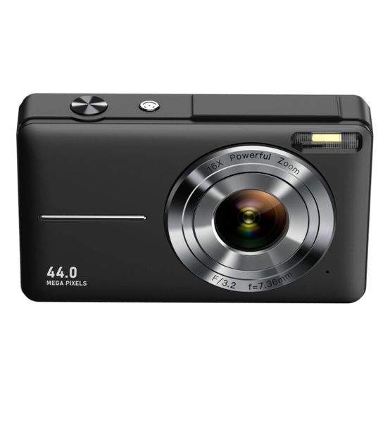 44MP Full HD Digital Camera With Anti-Shake Technology - Black
