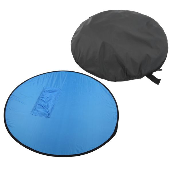 142cm Blue Round Collapsible Backdrop