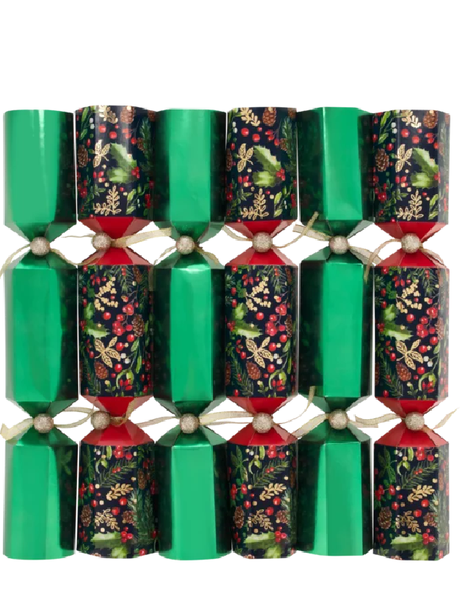 Fun And Feast Christmas Crackers 6 Pack