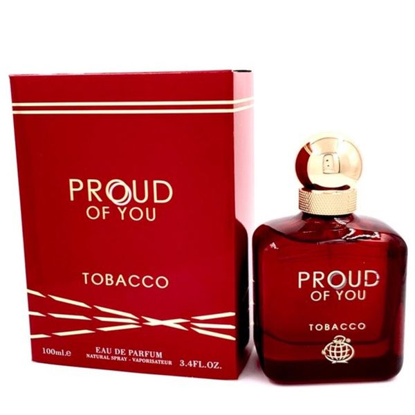 Fragrance World Proud Of You Tobacco 100 ml Eau De Parfum Tobacco Men