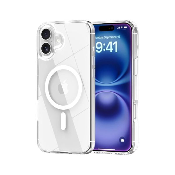MagSafe Case compatible with Iphone 16 Plus Magnetic Slim Shockproof Cover