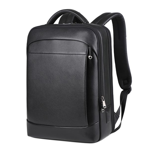 Luxury Men's Leather Backpack