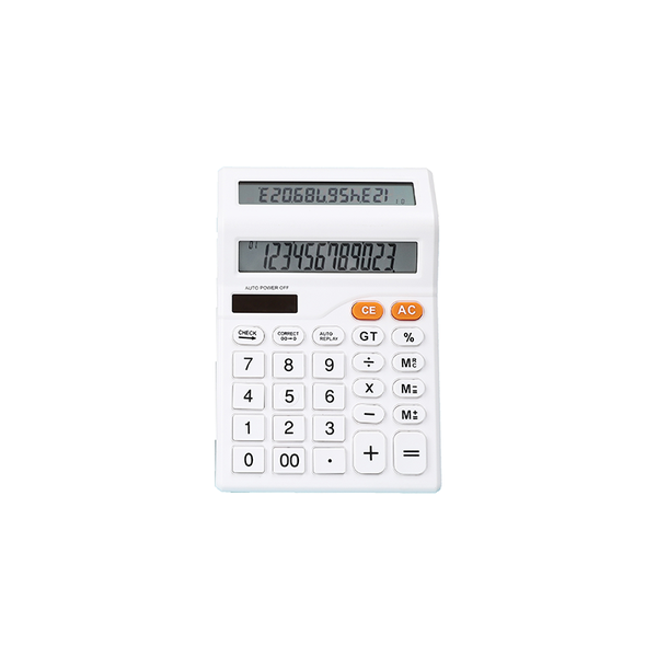 12 Digits Double Screen Calculator