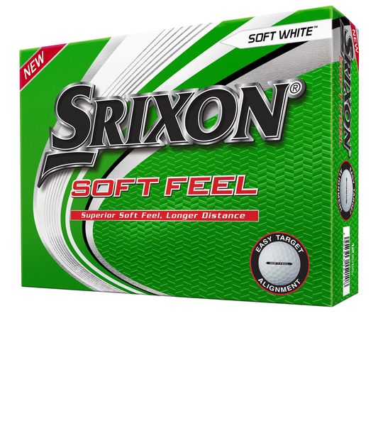 Srixon Soft Feel 12 White Golf Balls