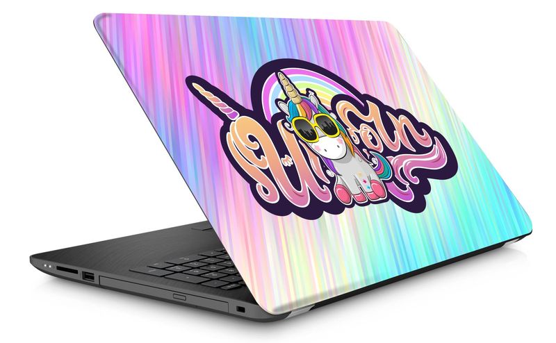 Laptop Skin Unicorn Cool Shades