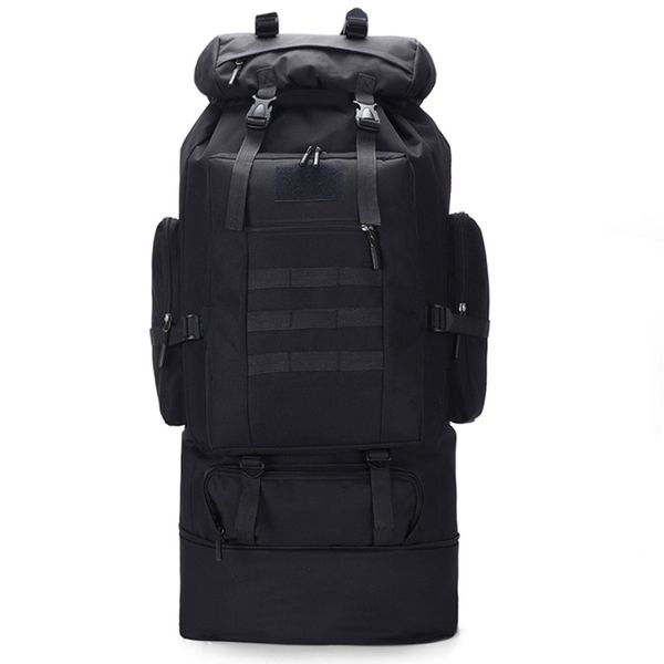 100L Large Capacity Expanded Outdoor Military Hiking Backpack