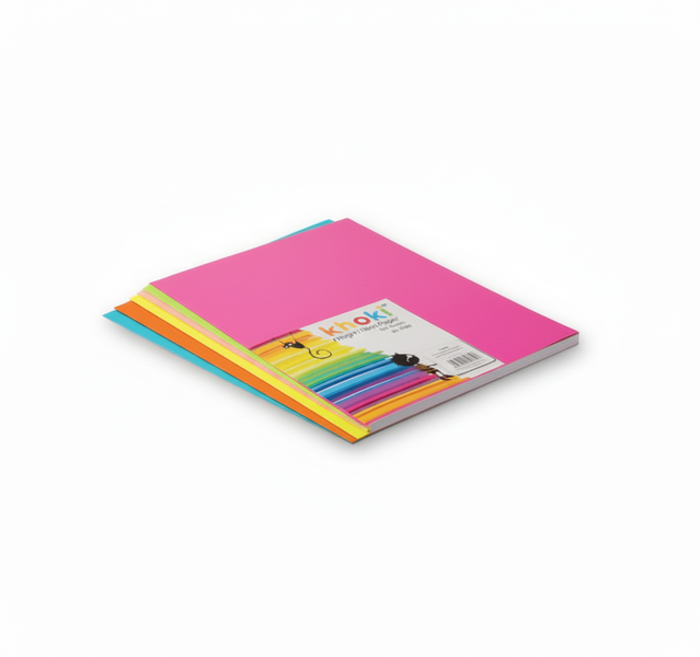 Khoki A4 Coloured Paper 80gsm 100 Sheets Neon Brights