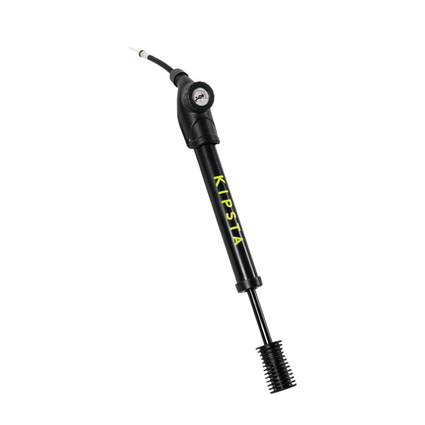 Kipsta Dual Action Ball Pump &amp; Pressure Gauge with Hose