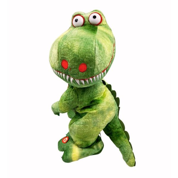 Dancing Dino - Party Plush Dinosaur - Walking &amp; Singing Interactive Toy