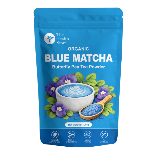 Organic Blue Matcha Butterfly Pea Tea Powder - 100g