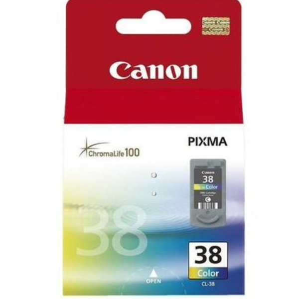 Canon Printer Ink - Canon Pixma Ink Cartridges Tri-Colour Ink - CL-38