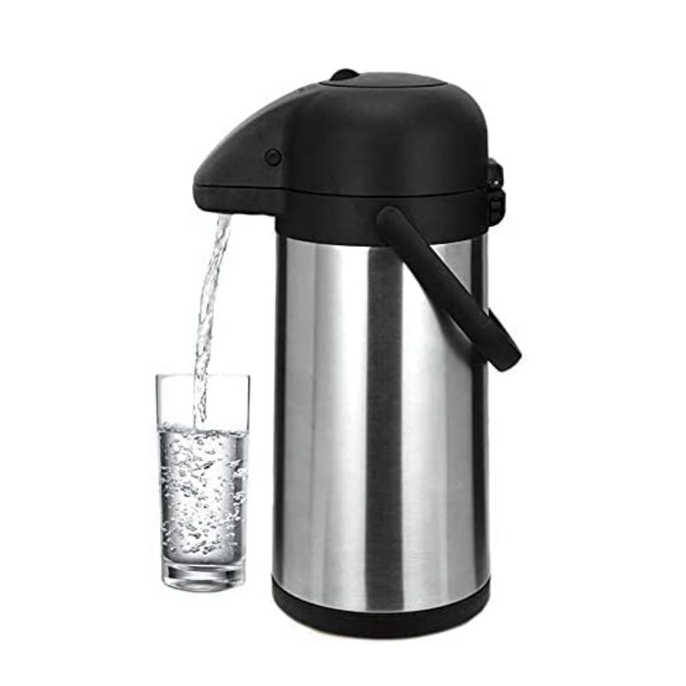 3L Airport Stainless Steel Vacuum Flask with Pump / Thermos / Urn | Shop  Today. Get it Tomorrow! | takealot.com