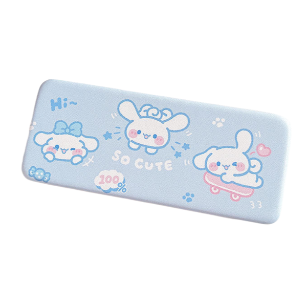 2-Piece Portable Cute Cartoon Glasses Case