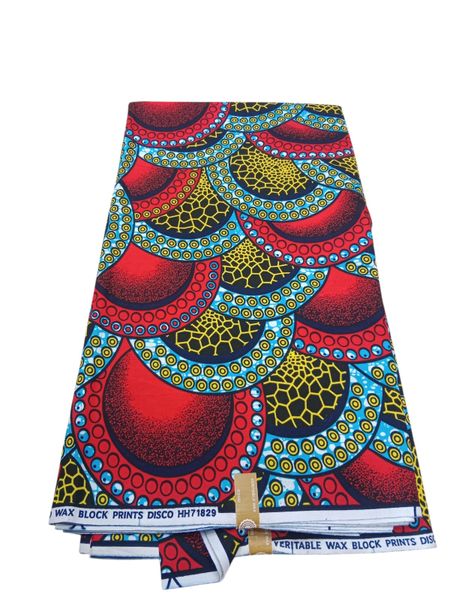 African Print Wax Fabric