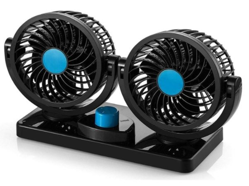 Double-Headed Vehicle Fan - WTLS-T101