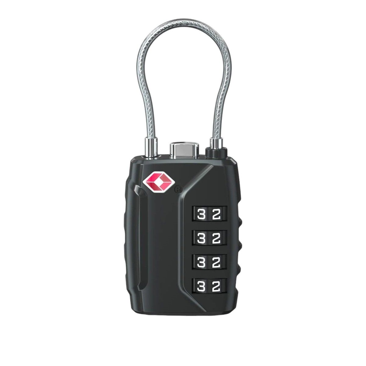 Travel Sentry Security Luggage Padlock-Black