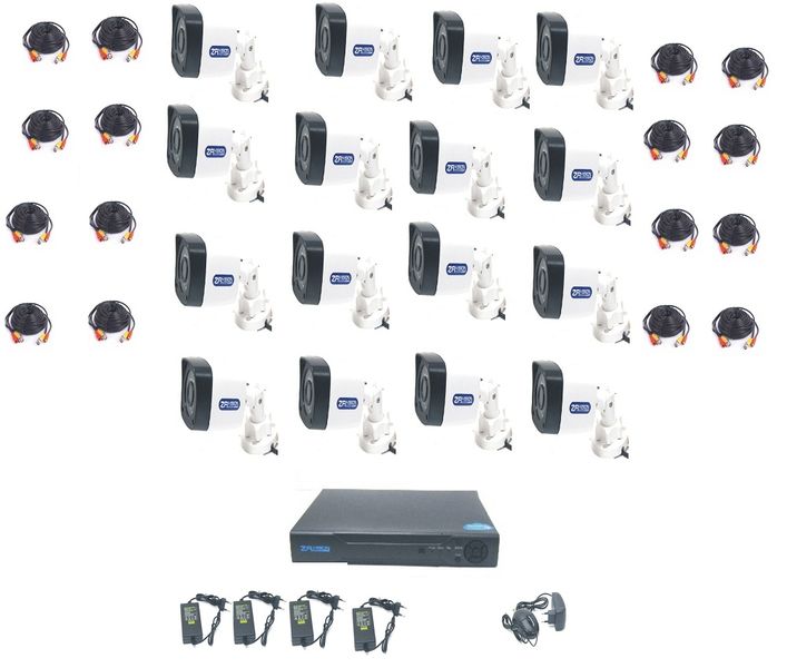 ZAVISION 16 CH 2MP 108P AHD KIT
