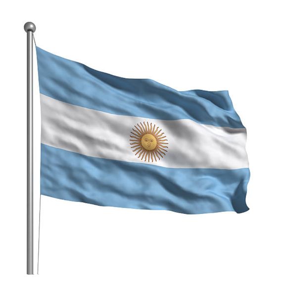 Flag - National - 1800mm x 1200mm - Argentina