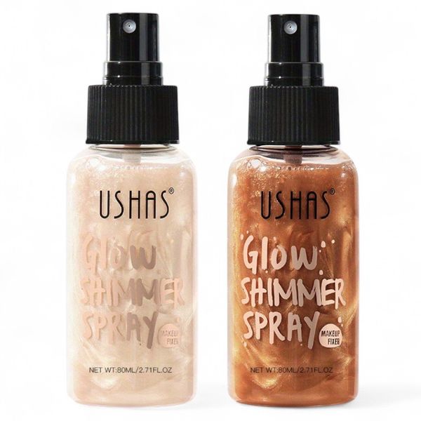 Ushas Glow Shimmer Highlight Face &amp; Body Spray