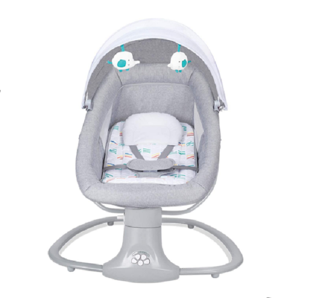 3-in-1 Baby Swings for Infants Electric Adjustable Rocking Chair - Grey