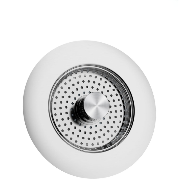 90mm Stainless Steel Kitchen Sink Strainer - 3-in-1 Anti-Clog