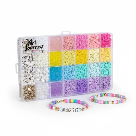 The Art Journey - Girls' Best Friend 3-Type Pastel Beads Set Image