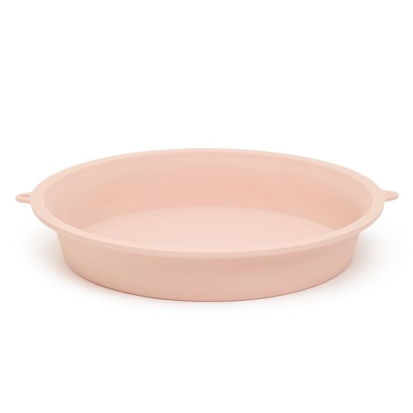 George &amp; Mason - Silicone Round Cake Mould 28.5cm - Peach