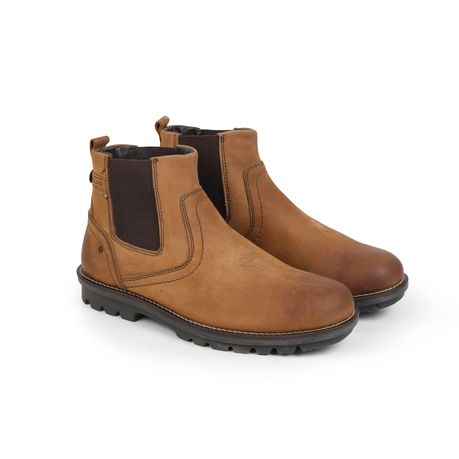 Woodland Tarwood Men s Leather Chelsea Boots Daily Sale Shop