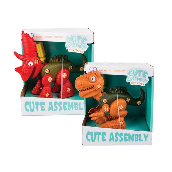 Bulk Pack x 3 Animals Dinosaur DIY 17x17cm