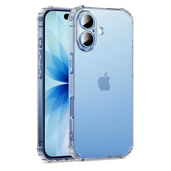 Clear Case with Bumper Protection Slim Transparent Compatible With iPhone 17