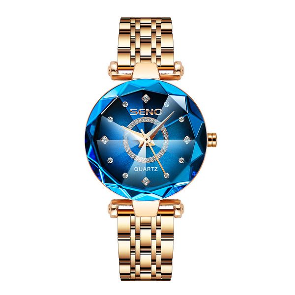 Women Watches Analog Quartz Watches with Stainless Steel Strap White)