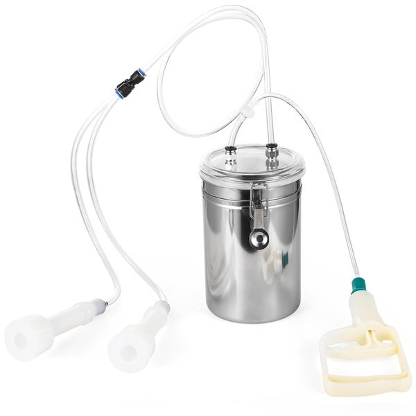 Manual Goat Milking Machine 2L Hand Pump Kit