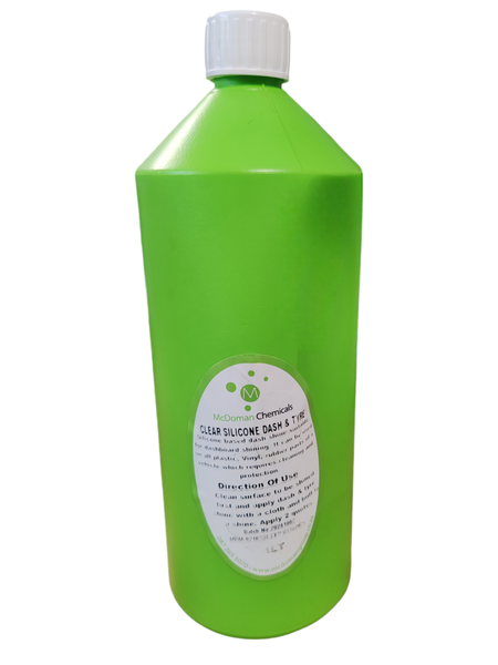 Multipurpose Car Cleaning Clear Silicone Dash and Tyre - 1L