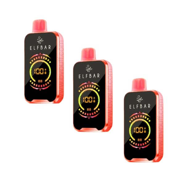 Elfbar 20000 puffs watermelon bubblegum 3pack