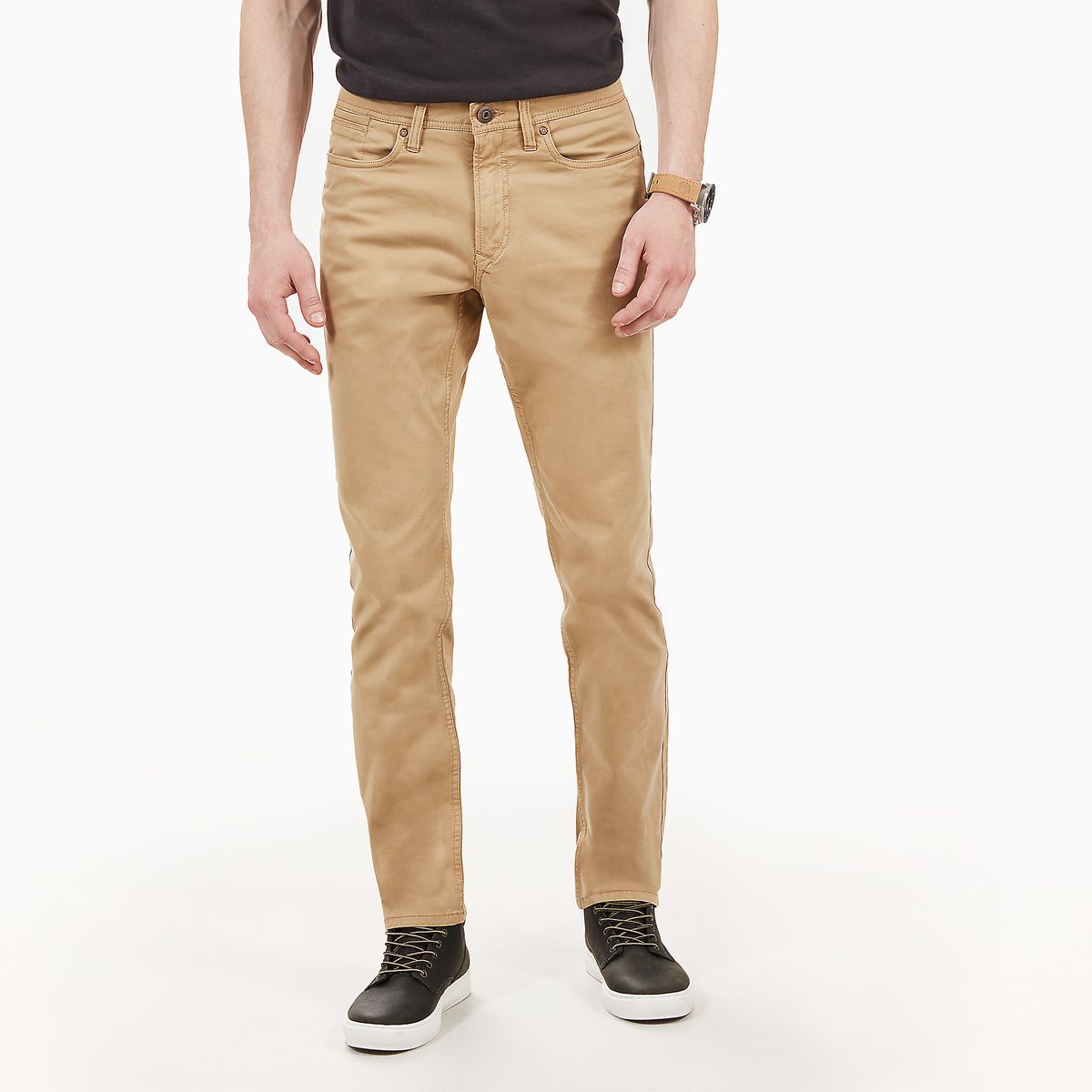 Timberland Men Beige Sargent Lake GD 5 Pocket Pants | Shop Today. Get ...