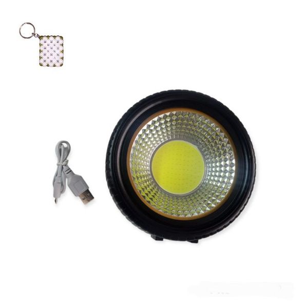FA-CC025-1 Black LED Solar Powered Tent Camping Light And A Keyholder