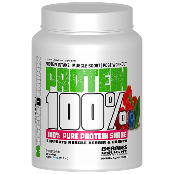 100% Protein 960g Berries Delight