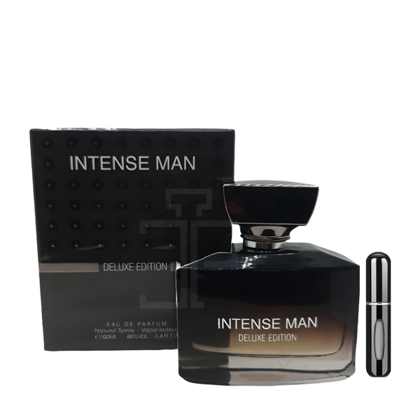 Intense Man Deluxe EDP - 100ml + Refillable Decant with Perfume