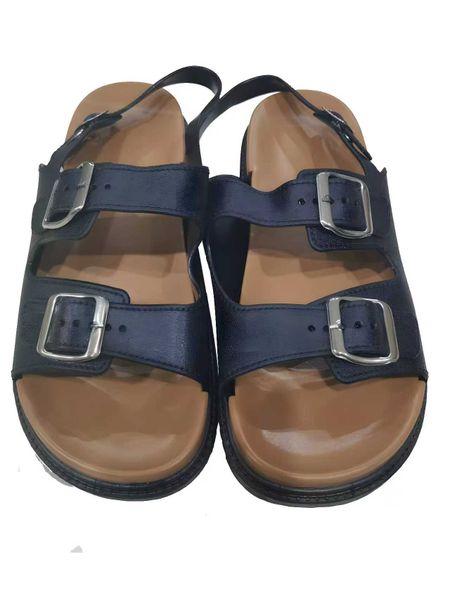 Slippers Beach Sandals Slides with Adjustable Buckle Straps