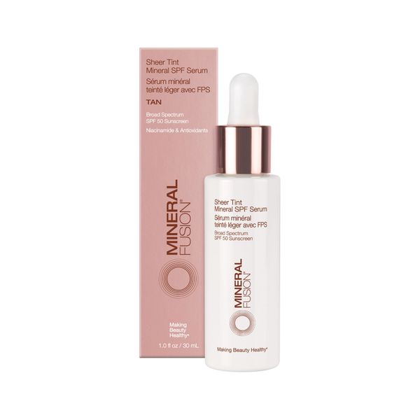Mineral Fusion Sheer Tint Mineral SPF Serum - Tan