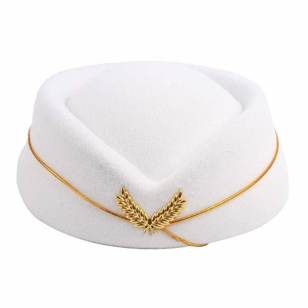 Air Hostess Flight Attendant Party Hat for Women