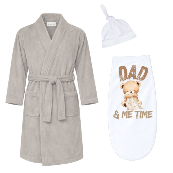 Baby &amp; Dad -Winter Gown &amp; Baby Swaddle Cocoon-Eng-BABY