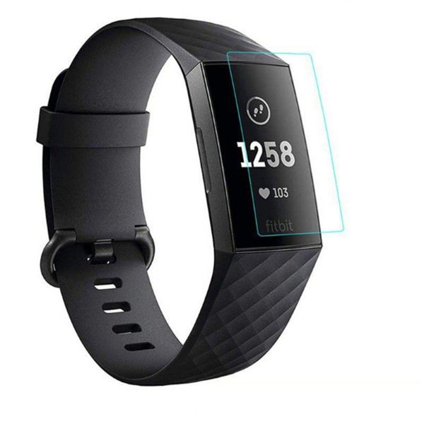 FocusFit Clear TPU Flexible Screen Protector for Fitbit Charge 3
