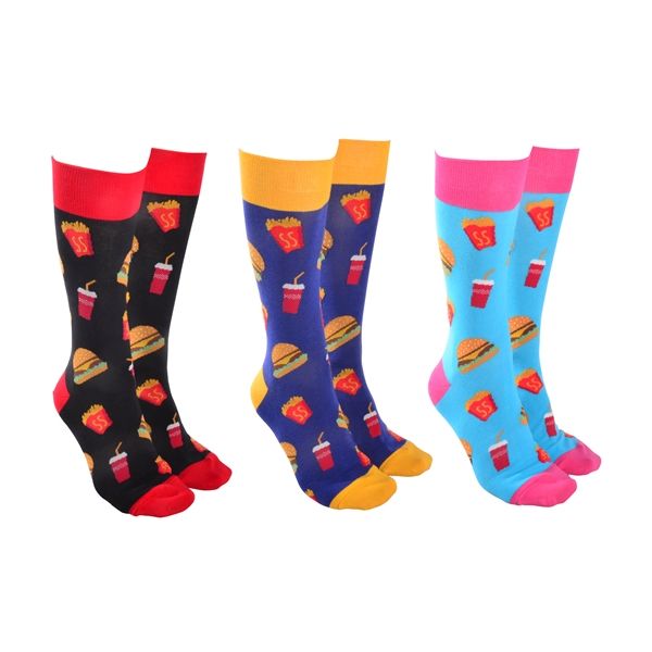 Sock Society Fast Food Socks - Pack of 3 | Buy Online in South Africa ...