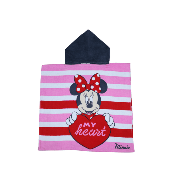 Prime Minnie 360gsm Poncho Towel - Kids