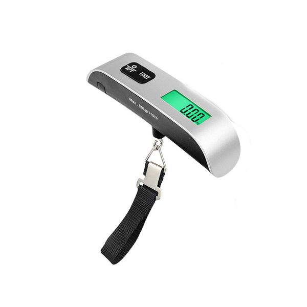 50kg Digital Luggage Scale Hanging Hook Scale with Strap 0.01kg