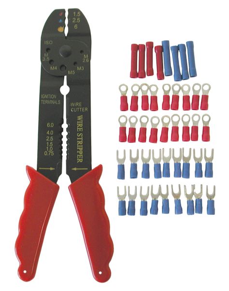 Crimp Tool Kit with Connectors